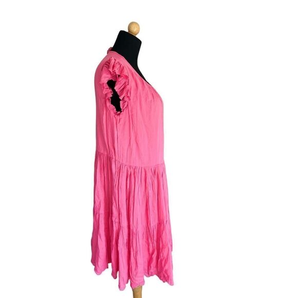 HOUSE OF HARLOW NEW WITH TAGS PINK BARBIE 1960S style Dress MSRP $128 - Picture 4 of 8